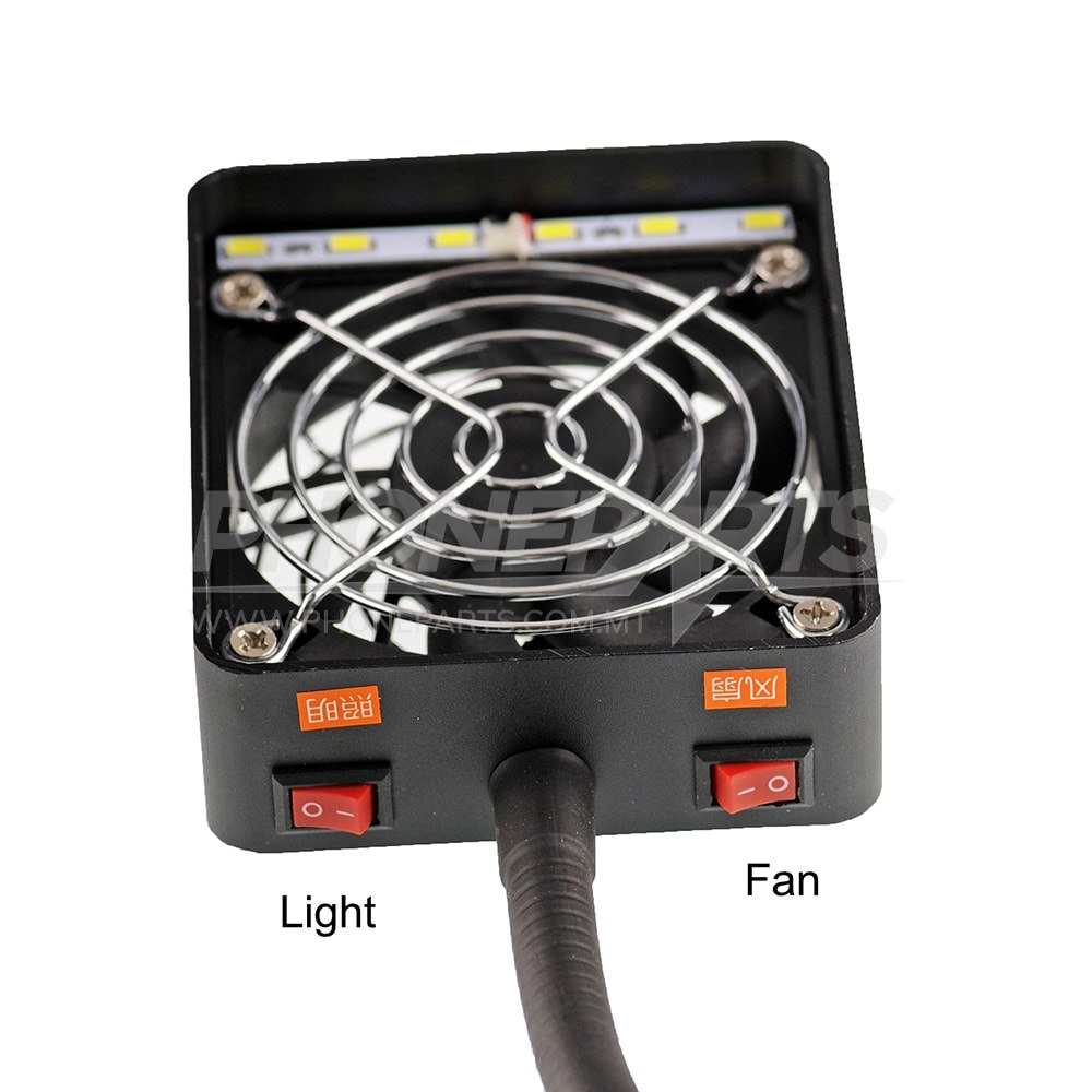 Soldering Exhaust Fan with DualLight Phoneparts