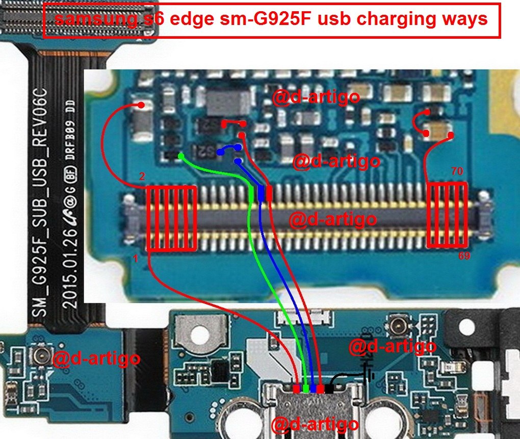 samsung s6 edge charging port price