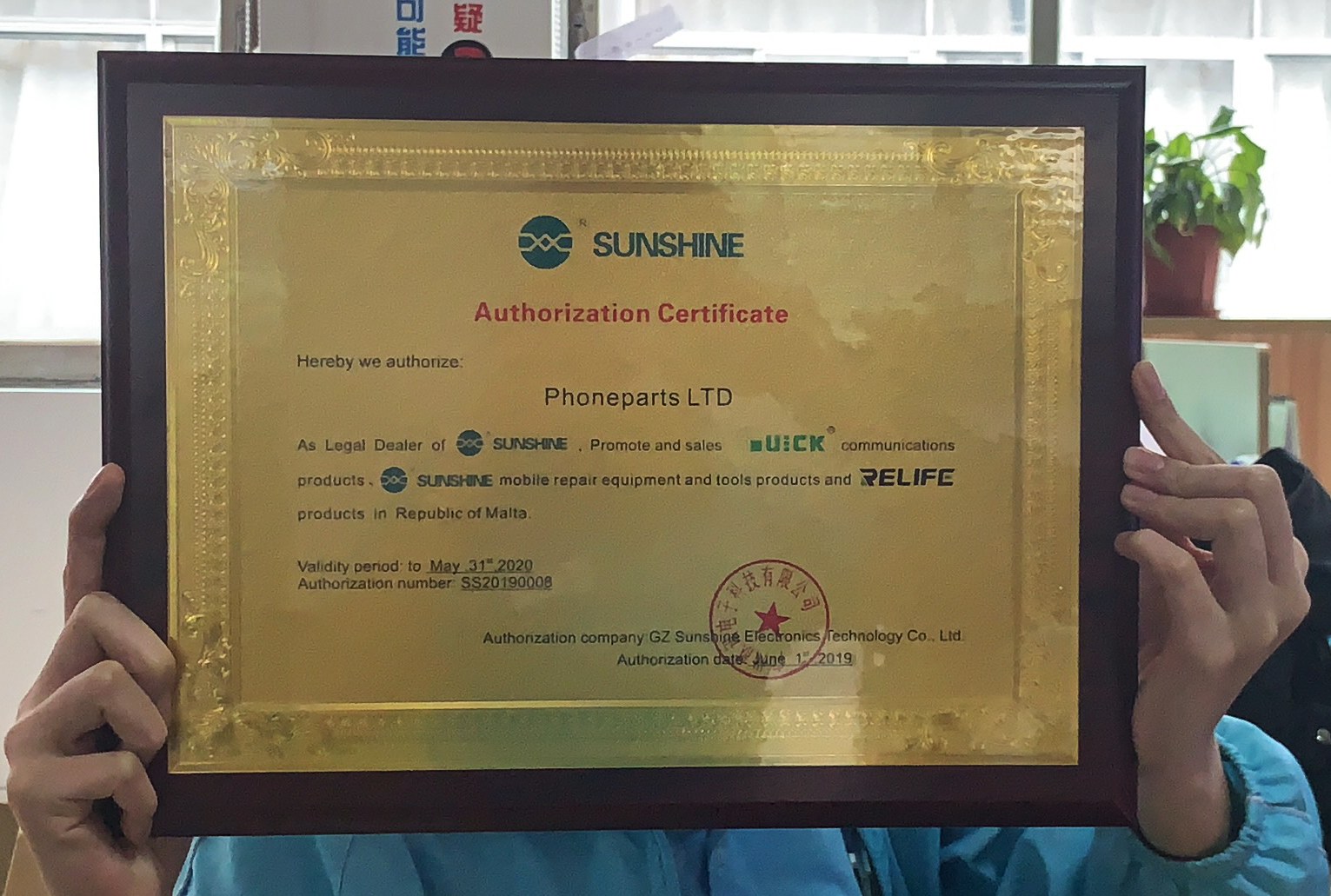 Quick Soldering Station, Sunshine and Relife Products official Dealer