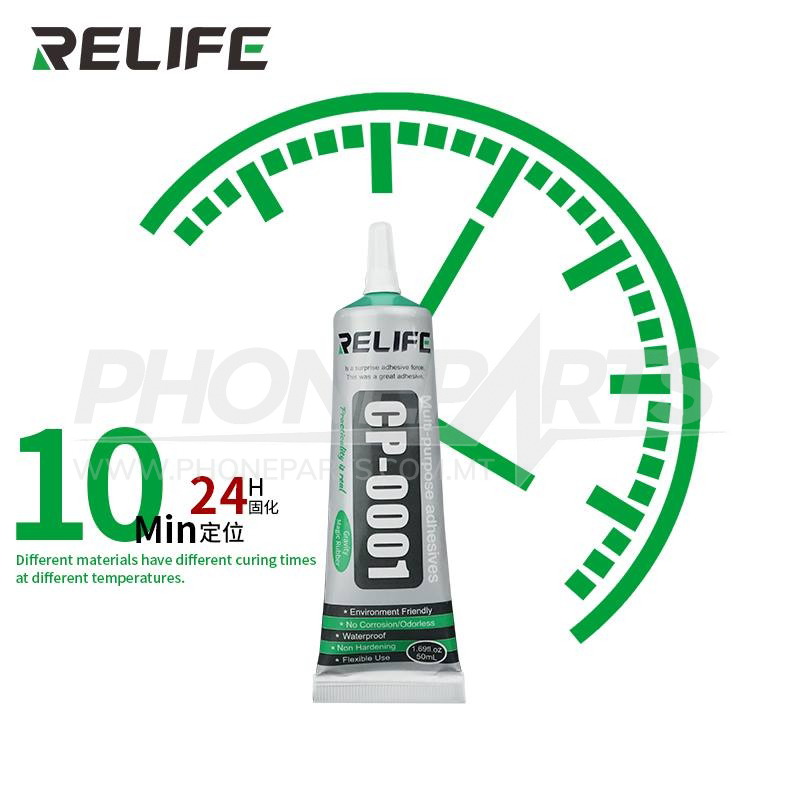 Relife Cp 0001 Multi Purpose Transparent Adhesive Glue 50ml Phoneparts
