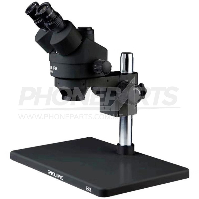 RELIFE RLM3TB3 STEREO TRINOCULAR SIMULFOCAL HD MICROSCOPE Phoneparts