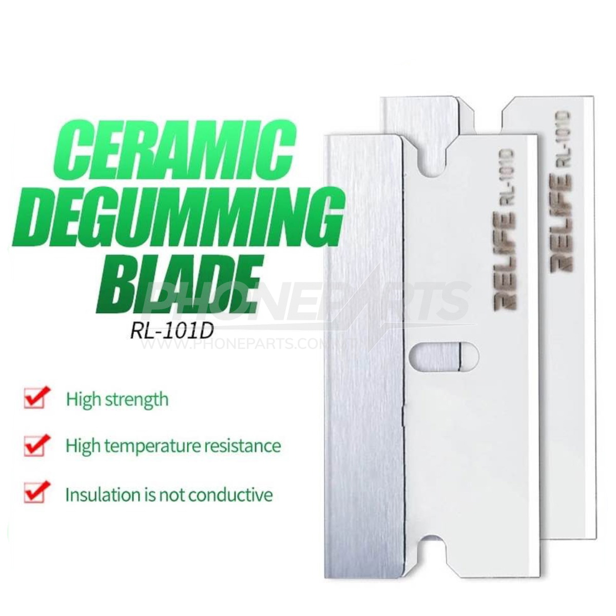 Relife Rl 101d Ceramic Degumming Blade Phoneparts