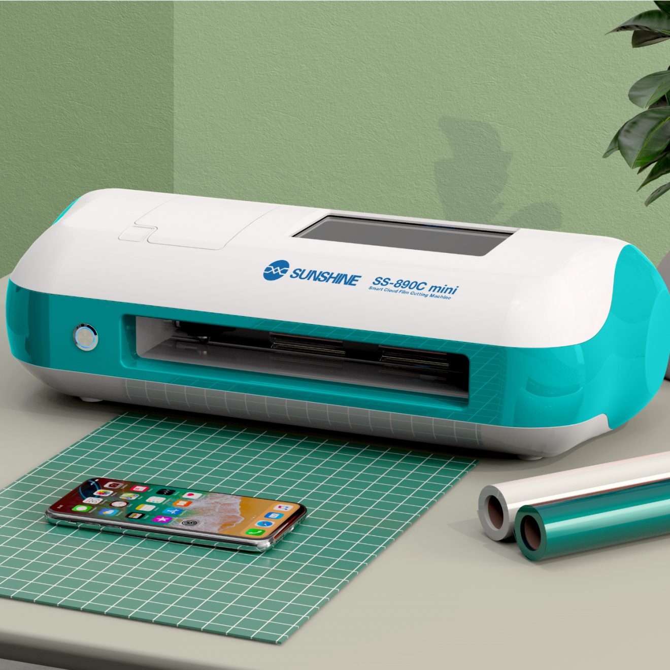 SUNSHINE HYDROGEL CUTTING MACHINE 890C MINI (DUAL TECH) Phoneparts