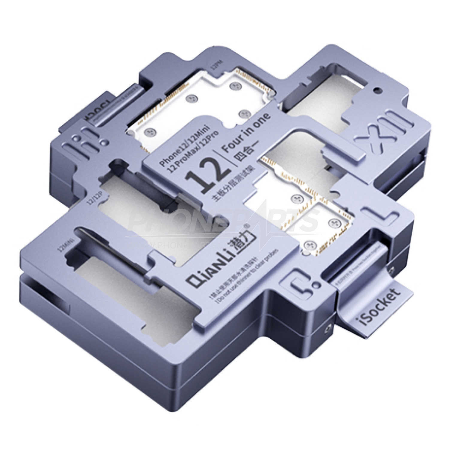 QIANLI Isocket 4 in 1 Motherboard Layered Test Frame For iphone 12